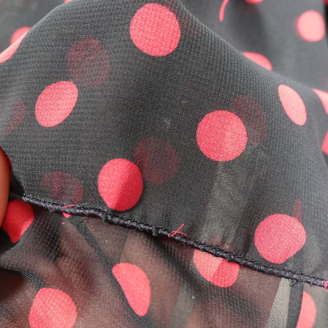 【即納】水玉レース ワンピース