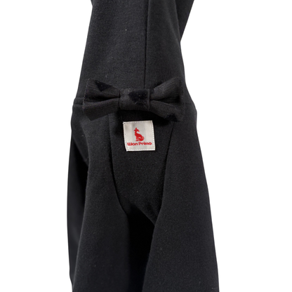 【即納】リンクコーデが楽しめる、ハートレース蝶ネクタイTシャツ